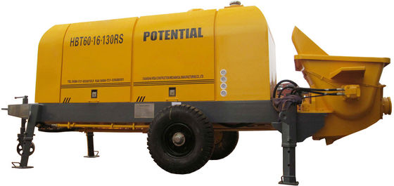 Petite vitesse diesel stationnaire de la pompe concrète 1400rpm