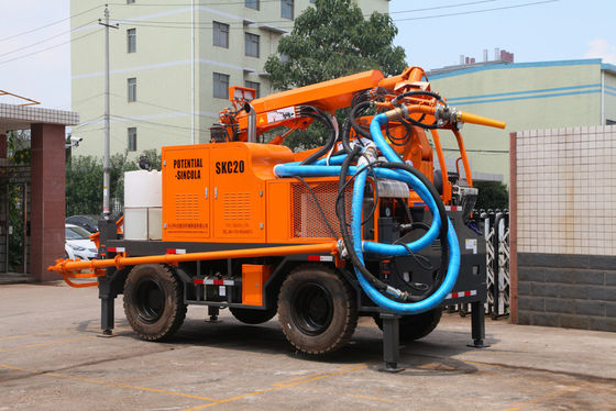 Poids robotique de la machine 10T de béton projeté de KC2512W pour le tunnel fonctionnant de section de Midium